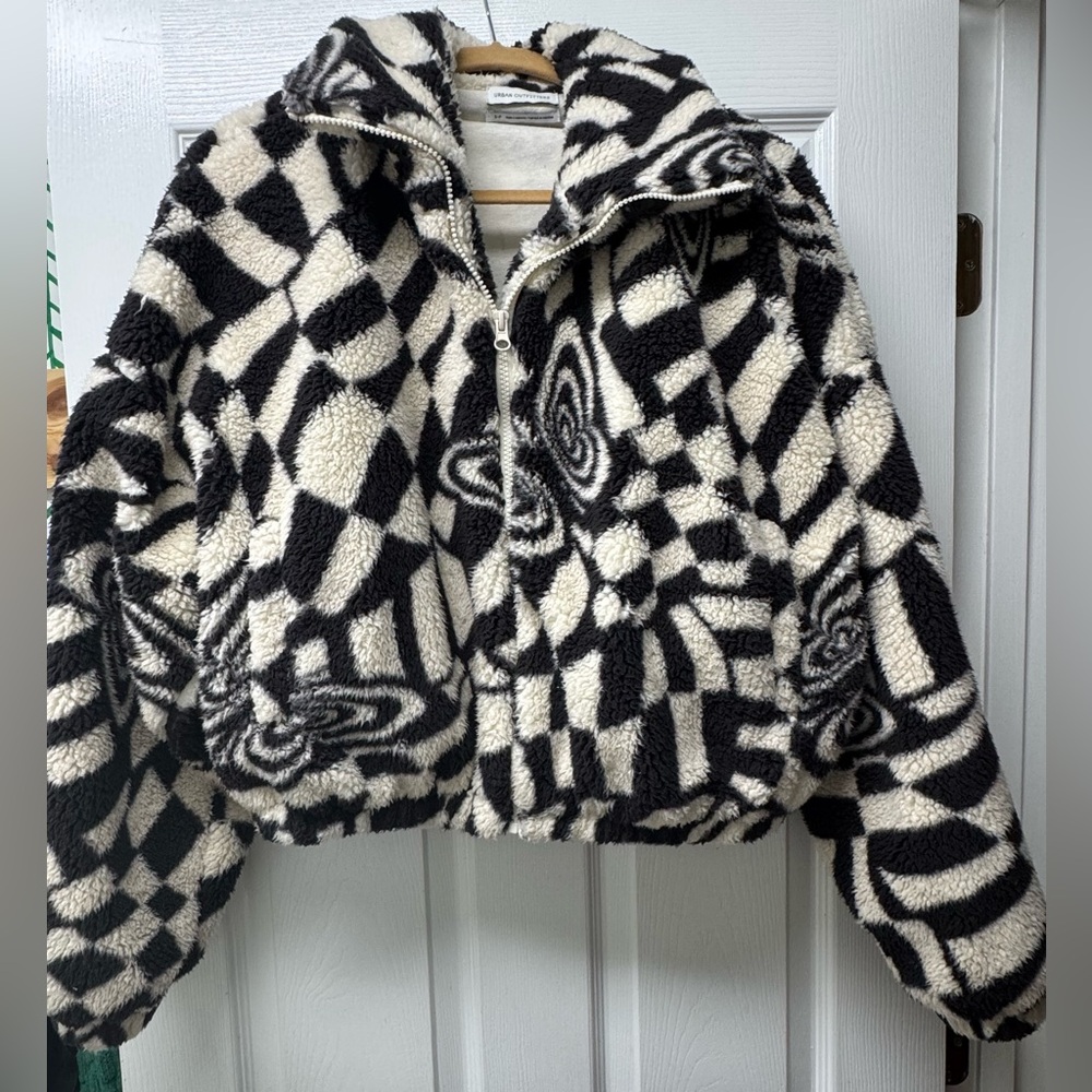 Urban Outfitters Full Zip Sherpa Jacket